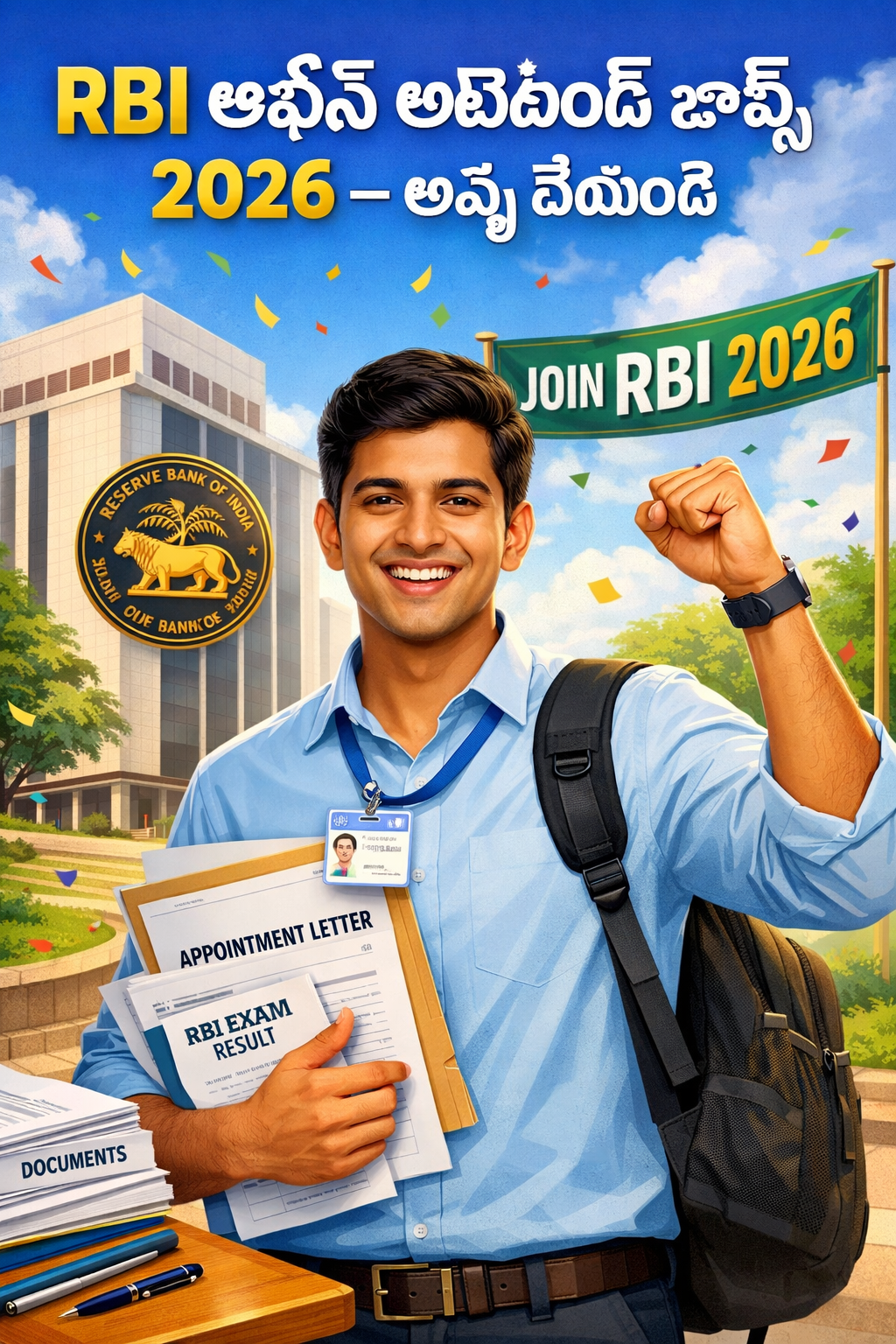 RBI Office Attendant Jobs 2026