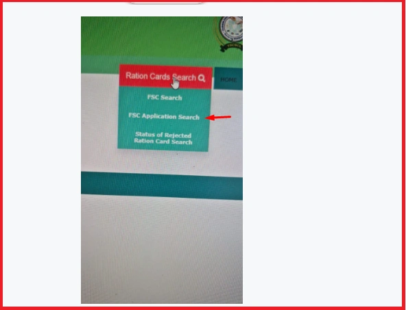 EPDS Telangana FSC Application Search